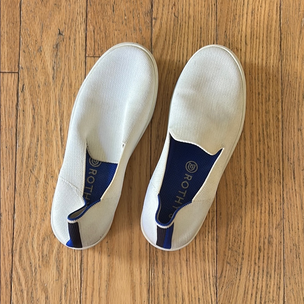 Rothy's Cream Slip-On Shoes